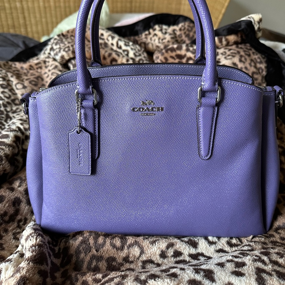 🪻🪻COACH CROSS GRAIN LEATHER SATCHEL🪻🪻*AUTHENTIC*